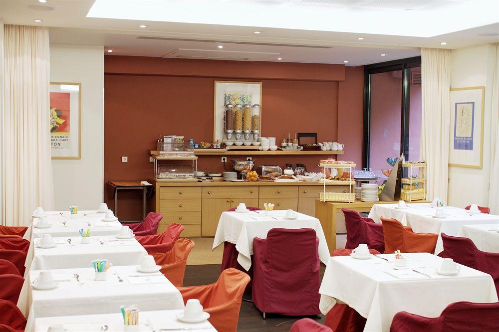 Hotel Napoléon Menton Étterem fotó